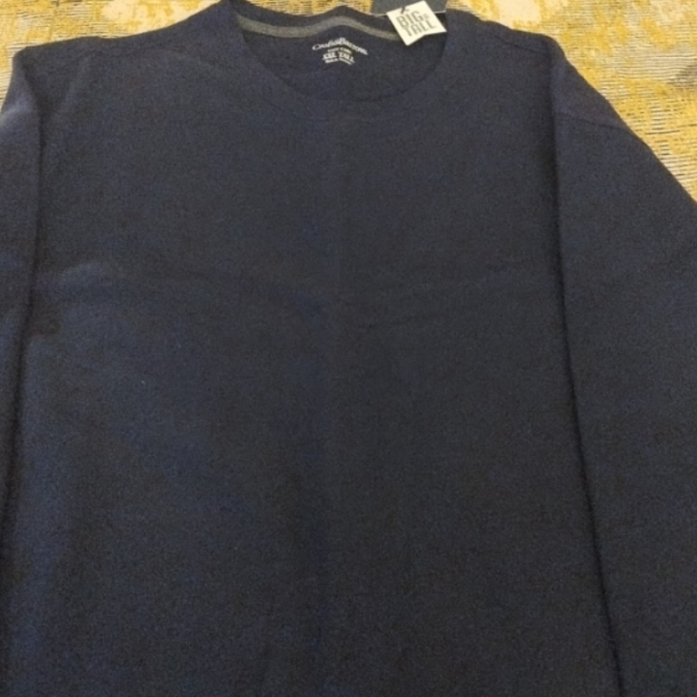 Croft & Barrow Men's Dark Blue Crewneck Sweater